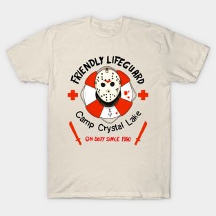 Friendly Lifeguard - bright background T-Shirt